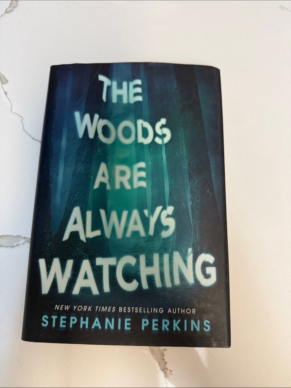 The Woods Are Always Watching - Dark Teal Hardcover Book